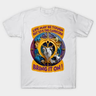 Design for Capricorn with Funny Quotation_1 T-Shirt